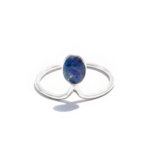 Princess Ring in Opal Triplet plus more stone colors